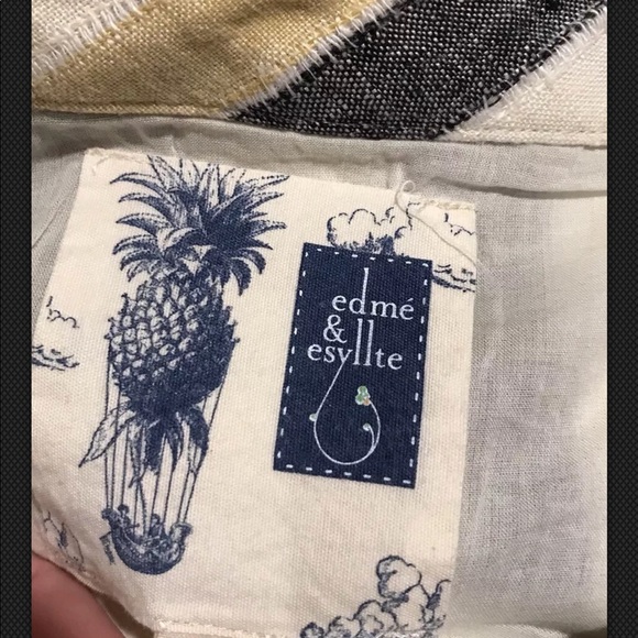 EDME & ESYLLTE Cafe Awning Striped Linen - Picture 5 of 8